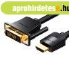 Szellztets ABFBJ 5 m HDMI-DVI kbel