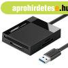 UGREEN CR125 4 az 1-ben USB 3.0 krtyaolvas 0,5 m (fekete)