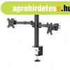 Hama Full Motion Double Monitor Arm 13"-35" Black