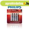 Philips LR03P4B/10 elem power alkali aaa 4-bliszter