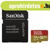 SanDisk microSD Extreme krtya 32GB, 90MB/s CL10 UHS-I, V30,