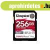 Kingston 256GB SDXC Class10 UHS-II U3 V90 Canvas React Plus