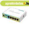 MIKROTIK Vezetkes Router RouterBOARD 5x100Mbps (POE out), M