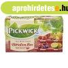 Fekete tea, 20x1,5 g, PICKWICK "Varicik Piros", 