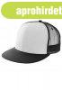 KP113 TRUCKER baseball sapka, 6 paneles K-UP, White/Black-U