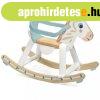 Pasztel hintal kivehet tmasztkkal - Rocking horse with r