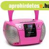 Auna Harper, CD boombox, CD lejtsz, bluetooth, kazettk, F