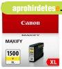 Canon PGI-1500XL Tintapatron Yellow 12 ml