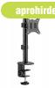 Gembird MA-D1-02 Desk mounted single monitor arm 17?-32? Bla