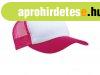 KP111 hls baseball sapka 5 paneles K-UP, White/Fuchsia-U