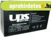 UPS MC12-6 6V 12Ah zsels savas lom akkumultor