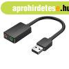 Kls USB 2.0 hangkrtya Vention CDYB0 2 portos 0,15m.