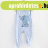 Baba pamut rugdalz New Baby Happy Elephant blue