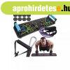 Multifunkcis fitness tbla, push-up fekvtmasz keret, 25 b