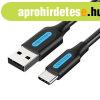 USB 2.0-USB-C tltkbel Szellz COKBF, 1 m (fekete)