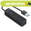 Orico USB - USB 3.0 + 3x USB 2.0 hub adapter (fekete)