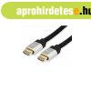 HDMI 2.1 kbel, Ultra High Speed, aranyozott, 5 m, EQUIP