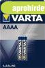 Elem, AAAA, LR61, 1,5V, 2 db, VARTA