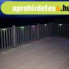 Solar Deck Lights kltri dekorcis vzll lmpa tglalap 