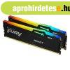 Kingston 64GB DDR5 6400MHz Kit(2x32GB) Fury Beast RGB XMP Bl