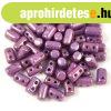 Rulla bead 3x5mm crystal purple luster