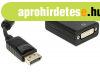 DeLock Displayport 1.1 male > DVI-I (Dual Link) (24+5) fe