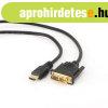 Gembird HDMI to DVI-D (Single Link) (18+1) cable 3m Black