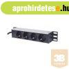 Manhattan 714020 10" Rackmount eloszt, 4 aljzat, LED f