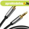 UGREEN 3.5mm mini jack AUX kbel, 1m (fekete)