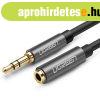 UGREEN AUX 3,5 mm-es jack audi hosszabbt kbel, 1m (feket