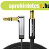 UGREEN AV119 Mini jack 3,5mm AUX sarok kbel, lapos , 0,5m (