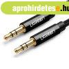 UGREEN 3.5mm AUX mini jack kbel, 1m (fekete)