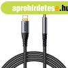 Audiokbel Lightning 3,5mm AUX Joyroom SY-A06, 1.2m (fekete)