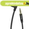 Kbel Audio AUX 3,5mm - 90 3,5mm Vention BAKBF-T 1m Fekete