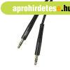 XO Audio kbel mini jack 3,5mm AUX, 2m (fekete)