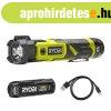 Ryobi 4V USB Lithium lmpa lzerrel, 1x 2,0Ah akkumultor, t