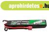 Gens ace 25C 2400mAh 2S2P 7.4V nyerges Airsoft Gun Lipo akku