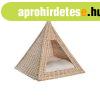 Kutyagy DKD Home Decor Termszetes Rattan 45 x 45 x 45 cm M