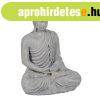 Szobor Szrke Gyanta 46,3 x 34,5 x 61,5 cm Buddha MOST 67118