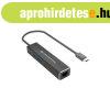 Conceptronic Kbel - ABBY14B (USB-C to RJ-45, 2xUSB-A+2xUSB-