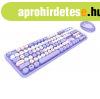 MOFII Wireless Keyboard+Mouse Sweet Purple