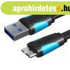 Flat USB 3.0 A to Micro-B cable Vention VAS-A12-B200 2m Blac