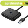 Hub Ugreen CR113 USB to 4x USB 3.0 5Gbps, 1m (black)