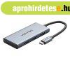 USB-C to HDMI, 3x USB 3.0, SD, TF Hub Vention TOOHB 0.15m Gr