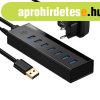 UGREEN US219 7 az 1-ben USB hub, 7x USB 3.0 (fekete)