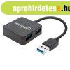 Manhattan SuperSpeed USB 3.0 Hub Black