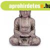 Dekoratv kerti figura Buddha Szrke Polyresin (25 x 57 x 42