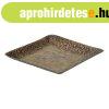 Snack tlca 24,5 x 24,5 x 2 cm Alumnium Bronz MOST 18353 HE