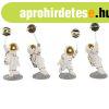 Dekoratv Figura Home ESPRIT Fehr Aranysrga rhajs 10,5 x