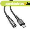 Adapter USB-C 3,5 mm-es mini jack csatlakozra Acefast C1-07